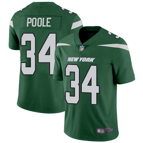 New York Jets Limited Green Men Brian Poole Home Jersey NFL Football #34 Vapor Untouchable->youth nfl jersey->Youth Jersey